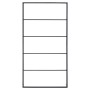 Toallero de acero negro 60x10x116 cm de vidaXL, Toalleros - Ref: Foro24-336120, Precio: 46,23 €, Descuento: %