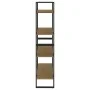 4-tier solid pine wood shelf 80x30x140 cm by vidaXL, Bookcases and shelves - Ref: Foro24-806465, Price: 96,59 €, Discount: %