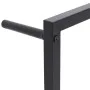 Black steel towel rack 60x10x116 cm by vidaXL, Towel racks - Ref: Foro24-336120, Price: 43,18 €, Discount: %