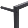 Toallero de acero negro 60x10x116 cm de vidaXL, Toalleros - Ref: Foro24-336120, Precio: 46,23 €, Descuento: %