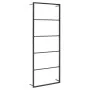 Black steel towel rack 45x10x115 cm by vidaXL, Towel racks - Ref: Foro24-336118, Price: 48,81 €, Discount: %