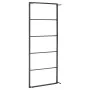 Black steel towel rack 45x10x115 cm by vidaXL, Towel racks - Ref: Foro24-336118, Price: 48,81 €, Discount: %