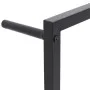 Black steel towel rack 45x10x115 cm by vidaXL, Towel racks - Ref: Foro24-336118, Price: 48,81 €, Discount: %