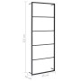 Toallero de acero negro 45x10x115 cm de vidaXL, Toalleros - Ref: Foro24-336118, Precio: 47,99 €, Descuento: %