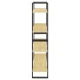 4-stufiges Regal aus massivem Kiefernholz, 100 x 30 x 140 cm von vidaXL, Bücherregale und Regale - Ref: Foro24-806482, Preis:...