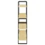 4-stufiges Regal aus massivem Kiefernholz, 100 x 30 x 140 cm von vidaXL, Bücherregale und Regale - Ref: Foro24-806482, Preis:...