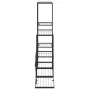 Schwarzer Blumenständer aus Metall, 94,5 x 25 x 88 cm von vidaXL, Topfständer - Ref: Foro24-336112, Preis: 51,86 €, Rabatt: %