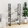 4-stöckiges Regal aus massivem Kiefernholz weiß 100x30x140 cm von vidaXL, Bücherregale und Regale - Ref: Foro24-806483, Preis...