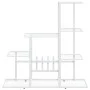 White metal flower stand 94.5x25x88 cm by vidaXL, Pot stands - Ref: Foro24-336113, Price: 49,84 €, Discount: %