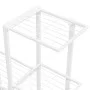 White metal flower stand 94.5x25x88 cm by vidaXL, Pot stands - Ref: Foro24-336113, Price: 49,84 €, Discount: %