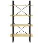 4-stöckiges Regal aus massivem Kiefernholz 80x30x140 cm von vidaXL, Bücherregale und Regale - Ref: Foro24-806462, Preis: 61,5...