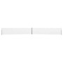 Toldo lateral retráctil para patio color crema 140x1200 cm