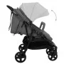 Carrito para gemelos de acero gris oscuro y negro de vidaXL, Cochecitos de bebé - Ref: Foro24-10360, Precio: 235,72 €, Descue...