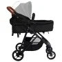 3-in-1 baby stroller in anthracite gray and black steel by vidaXL, Baby strollers - Ref: Foro24-10330, Price: 279,49 €, Disco...