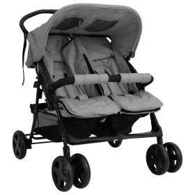 Light Gray Steel Cufflinks Trolley by vidaXL, Baby strollers - Ref: Foro24-10341, Price: 211,05 €, Discount: %
