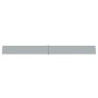 Toldo lateral retráctil para patio gris antracita 140x1200 cm