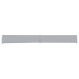 Toldo lateral retráctil para patio gris antracita 140x1200 cm