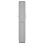 Toldo lateral retráctil para patio gris antracita 140x1200 cm