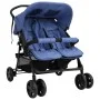 Manschettenknöpfe Trolley in marineblauem Stahl von vidaXL, Kinderwagen - Ref: Foro24-10344, Preis: 226,62 €, Rabatt: %