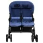 Manschettenknöpfe Trolley in marineblauem Stahl von vidaXL, Kinderwagen - Ref: Foro24-10344, Preis: 226,62 €, Rabatt: %
