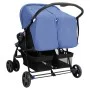 Manschettenknöpfe Trolley in marineblauem Stahl von vidaXL, Kinderwagen - Ref: Foro24-10344, Preis: 226,62 €, Rabatt: %
