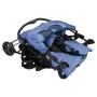 Manschettenknöpfe Trolley in marineblauem Stahl von vidaXL, Kinderwagen - Ref: Foro24-10344, Preis: 226,62 €, Rabatt: %