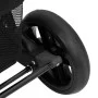 Carrito para gemelos de acero gris oscuro de vidaXL, Cochecitos de bebé - Ref: Foro24-10342, Precio: 217,20 €, Descuento: %