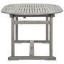 Solid acacia wood garden dining table (160-240)x100x75 cm by vidaXL, Garden tables - Ref: Foro24-316572, Price: 366,84 €, Dis...