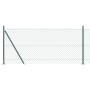 Cerca de Malla Hexagonal con 7 Postes Flangados 1x10 m Acero Galvanizado de , Paneles de vallas - Ref: Foro24-3351229, Precio...