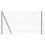 Cerca de cadena con 7 postes y brida 1.2x10 m acero galvanizado de , Paneles de vallas - Ref: Foro24-3351238, Precio: 107,45 ...