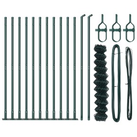 Cerca de Malla Juego de 2 Verde Acero Recubierto de Polvo von , Zaunpaneele - Ref: Foro24-3351248, Preis: 167,44 €, Rabatt: %