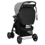 Light gray and black steel 3-in-1 baby stroller by vidaXL, Baby strollers - Ref: Foro24-10389, Price: 227,23 €, Discount: %