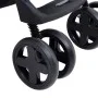 Light gray and black steel 3-in-1 baby stroller by vidaXL, Baby strollers - Ref: Foro24-10389, Price: 227,23 €, Discount: %
