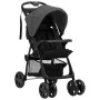 Kinderwagen 2-in-1 aus dunkelgrauem und schwarzem Stahl von vidaXL, Kinderwagen - Ref: Foro24-10384, Preis: 122,22 €, Rabatt: %