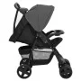 Kinderwagen 2-in-1 aus dunkelgrauem und schwarzem Stahl von vidaXL, Kinderwagen - Ref: Foro24-10384, Preis: 122,22 €, Rabatt: %