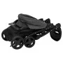 Kinderwagen 2-in-1 aus dunkelgrauem und schwarzem Stahl von vidaXL, Kinderwagen - Ref: Foro24-10384, Preis: 122,22 €, Rabatt: %