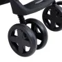 Dark gray and black 3-in-1 steel baby stroller by vidaXL, Baby strollers - Ref: Foro24-10390, Price: 204,05 €, Discount: %