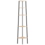 Eckregal 5 Böden hellbraun hellbraun schwarz 45,5x31,5x180 cm von vidaXL, Bücherregale und Regale - Ref: Foro24-336394, Preis...