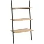 Inclined shelving 3 levels light brown and black 64x34x116cm by vidaXL, Bookcases and shelves - Ref: Foro24-336370, Price: 57...