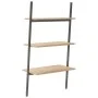 Inclined shelving 3 levels light brown and black 64x34x116cm by vidaXL, Bookcases and shelves - Ref: Foro24-336370, Price: 57...