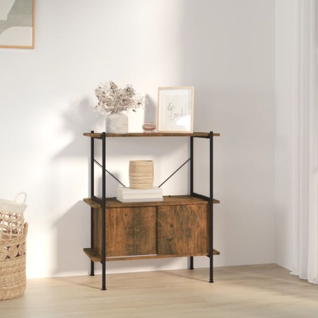 Regal mit 3-stöckigem Holz- und Stahlschrank 80x40x92 cm von vidaXL, Bücherregale und Regale - Ref: Foro24-336352, Preis: 79,...