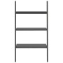 Inclined shelving unit with 3 shelves black 64x34x116 cm by vidaXL, Bookcases and shelves - Ref: Foro24-336372, Price: 67,41 ...