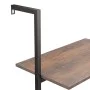Inclined shelving 4 shelves dark brown black 64x35x152.5cm by vidaXL, Bookcases and shelves - Ref: Foro24-336383, Price: 70,3...