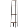 Corner shelving 4 shelves dark brown black 45.5x31.5x150cm by vidaXL, Bookcases and shelves - Ref: Foro24-336392, Price: 61,9...
