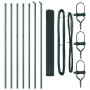 Cerca de Alambre Soldado con 7 Postes Verde 1.4x10 m Acero von , Zaunpaneele - Ref: Foro24-3351699, Preis: 91,80 €, Rabatt: %