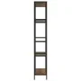 Estantería de madera contrachapada y acero 80x30x180 cm de vidaXL, Librerías y estanterías - Ref: Foro24-336360, Precio: 125,...