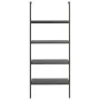 Inclined shelving unit with 4 shelves black 64x35x152.5 cm by vidaXL, Bookcases and shelves - Ref: Foro24-336384, Price: 65,7...