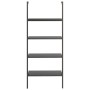 Schrägregal mit 4 Böden schwarz 64x35x152,5 cm von vidaXL, Bücherregale und Regale - Ref: Foro24-336384, Preis: 74,16 €, Raba...