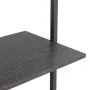Inclined shelving unit with 4 shelves black 64x35x152.5 cm by vidaXL, Bookcases and shelves - Ref: Foro24-336384, Price: 65,7...