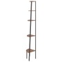 Corner shelving 5 shelves dark brown black 45.5x31.5x180cm by vidaXL, Bookcases and shelves - Ref: Foro24-336395, Price: 90,5...